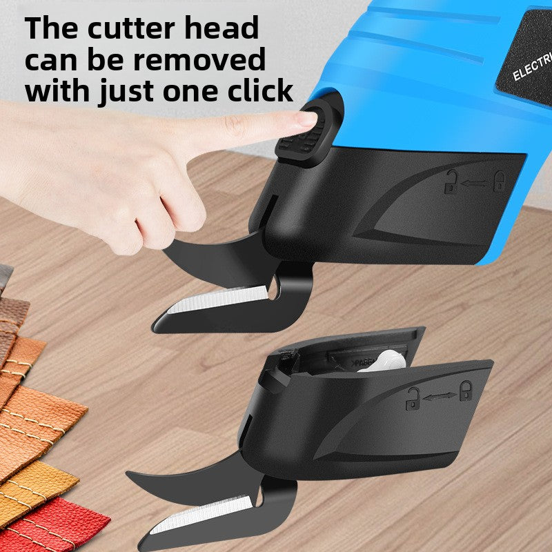 Hand-held lithium battery cloth cutting shears