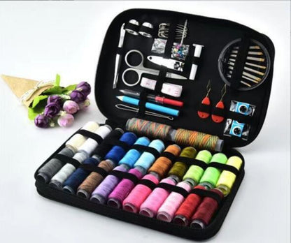 Portable Sewing Kit Box with Complete Tools