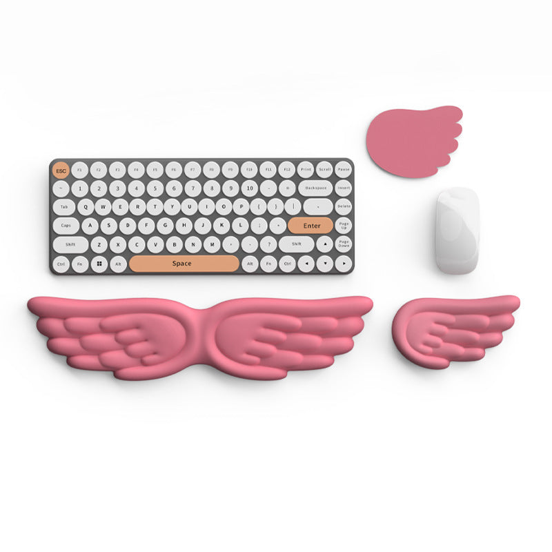Ergonomic Silicone Wrist Support Rest with Memory Foam