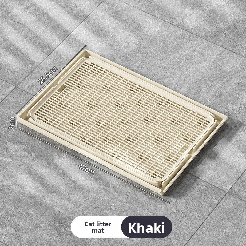 Stainless Steel Cat Litter Box with Anti-Splash Cover