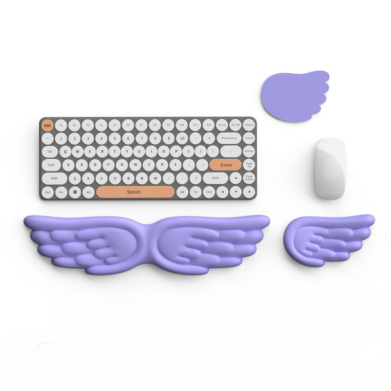 Ergonomic Silicone Wrist Support Rest with Memory Foam