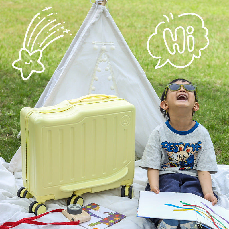 Childrens Ride-On Suitcase with Lock