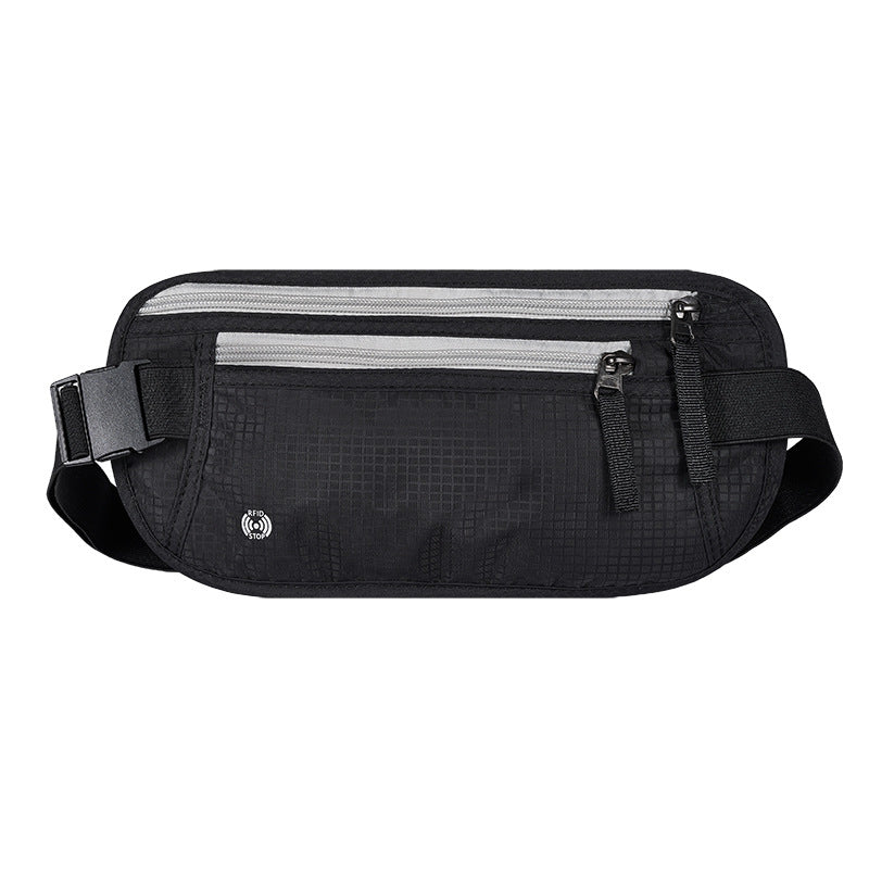 Anti-theft Travel Passport and Document Waist Pouch