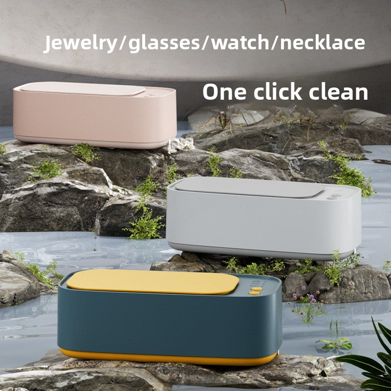 Portable Ultrasonic Glasses Jewelry Cleaner