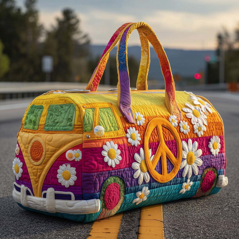 New Short-Distance Portable 3D Digital Printing Travel Bag Sports Bag