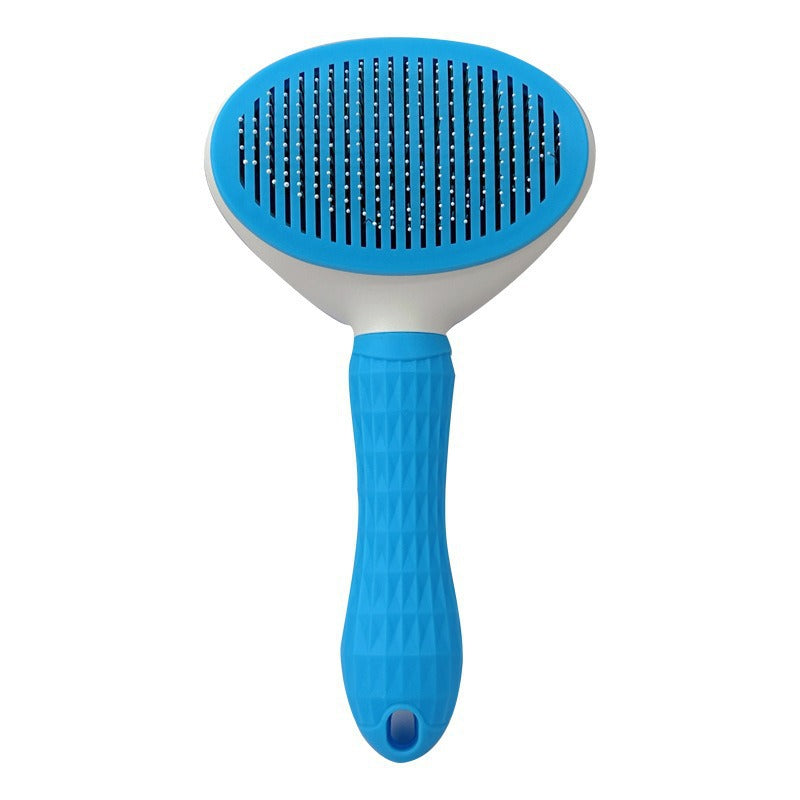 Remove loose hairs with a comb.