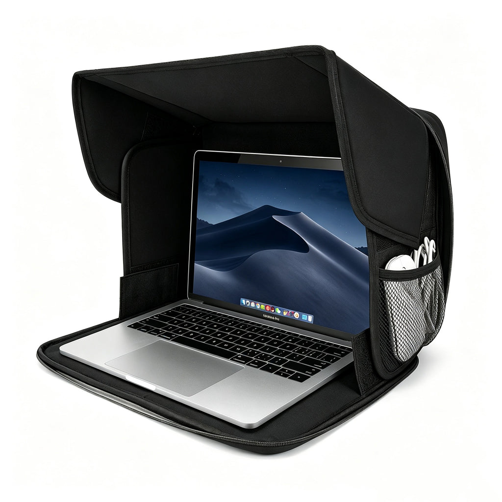 Foldable Laptop Sunshade Privacy Cover
