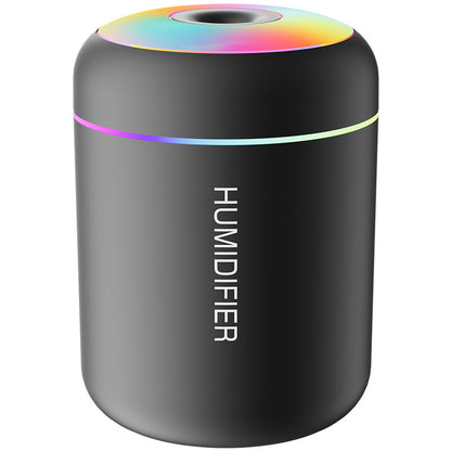 USB Mini Humidifier with Colorful Light for Car and Home
