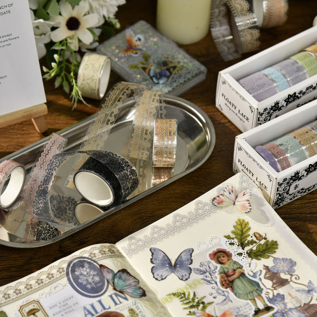Vintage Lace Decorative Adhesive Tape