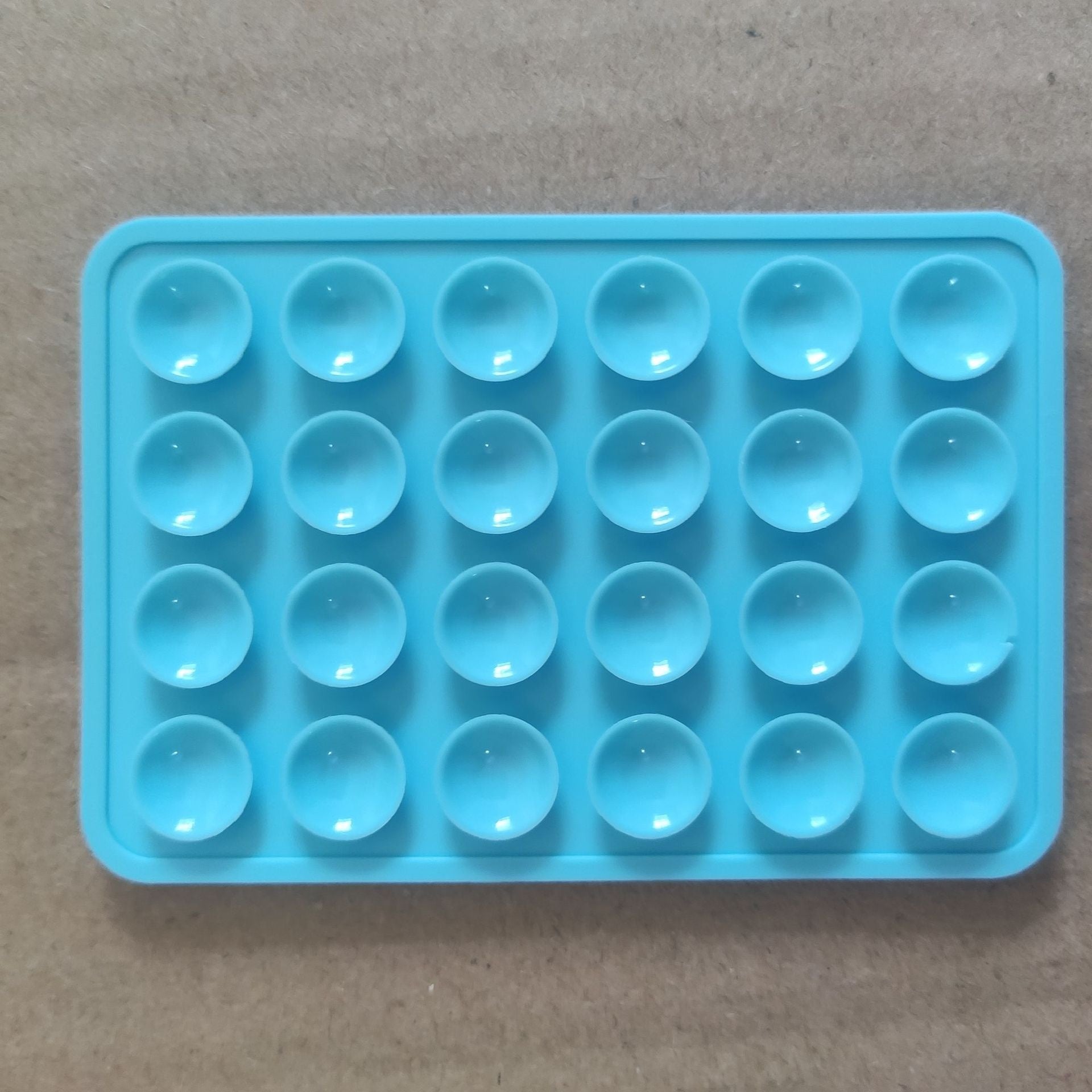 Thickened Silicone Suction Cups 24-Piece Square Adhesive Pads