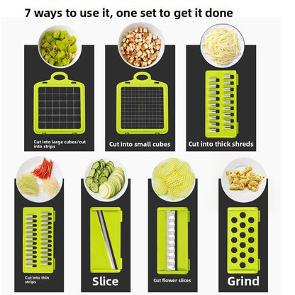 Multifunctional Kitchen Vegetable Cutter Set