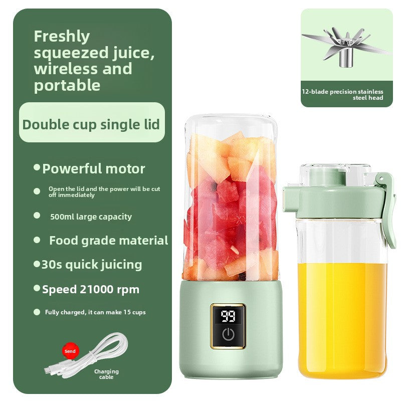Household Silent Juicer with Digital Display