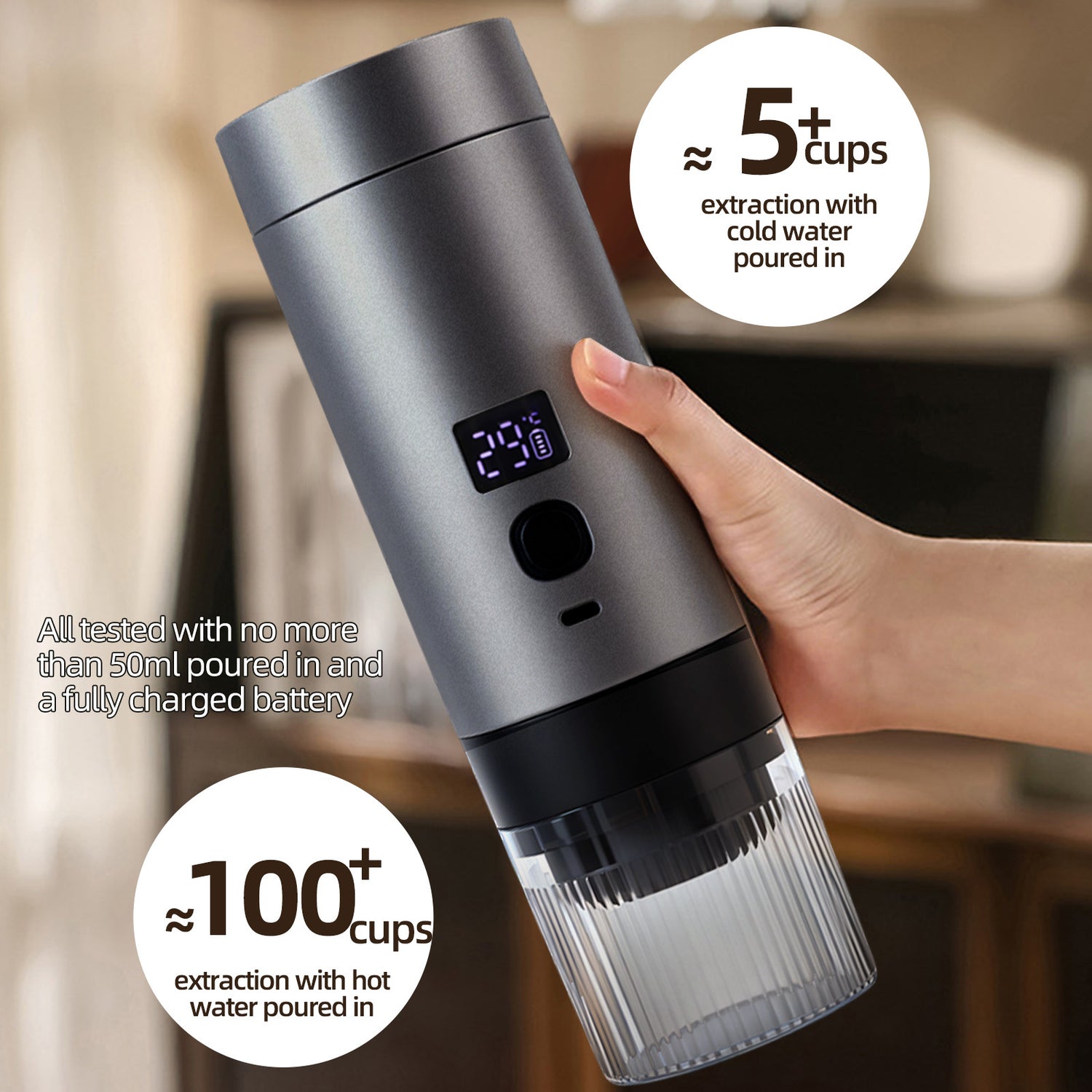 Portable Capsule Coffee Machine
