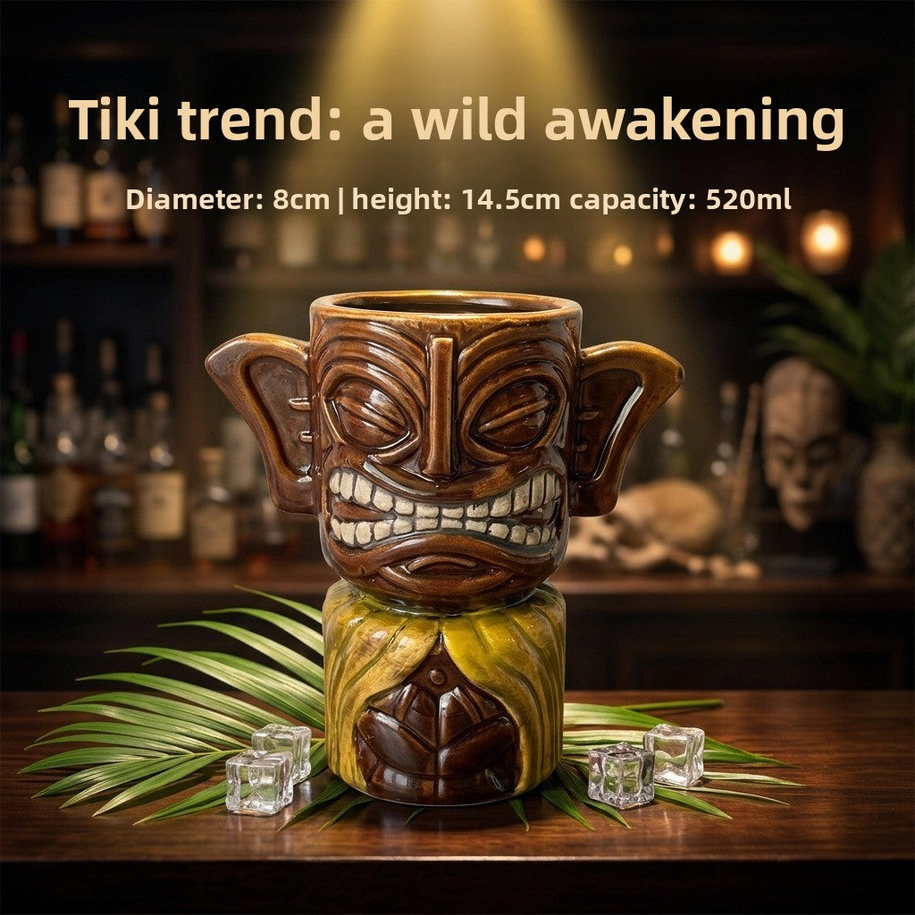 Creative Themed Ceramic Cocktail Cups