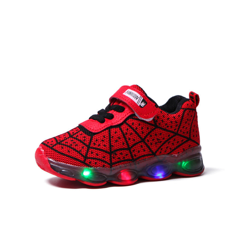 Kids LED Light Up Sports Shoes