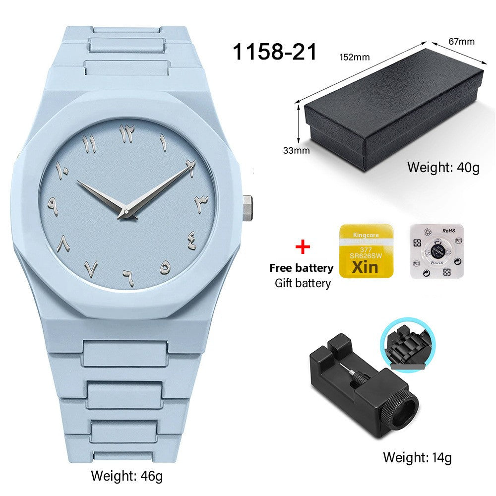 Mens Quartz Watch Waterproof Sport