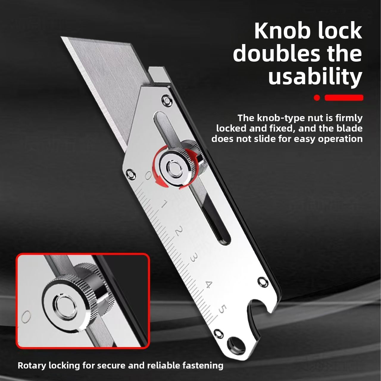 Stainless Steel Heavy Duty Utility Knife