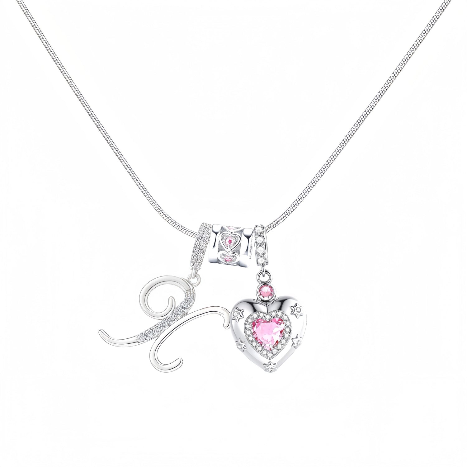 Letter Pendant Necklace