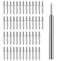 Double Headed Baseboard Seamless Nails with Installation Tool