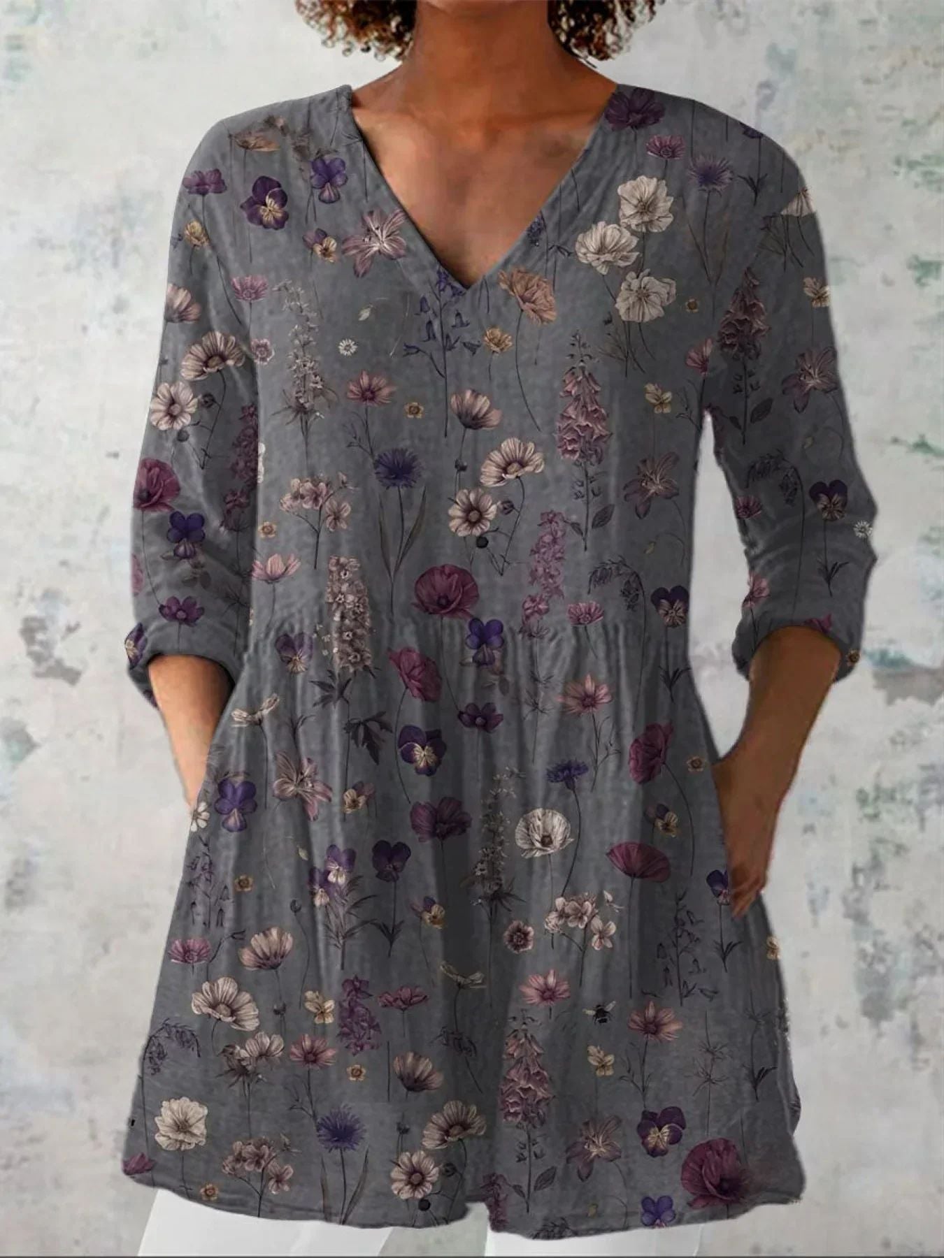 Round-neck short-sleeved women&