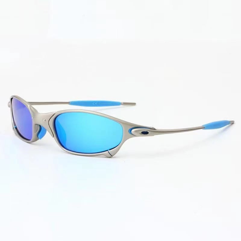 Metal Frame Polarized Sports Sunglasses