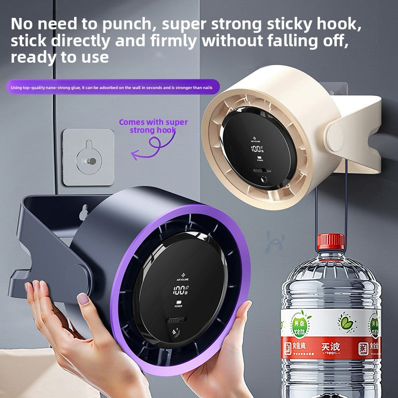 USB Rechargeable Wall Mount Desktop Fan