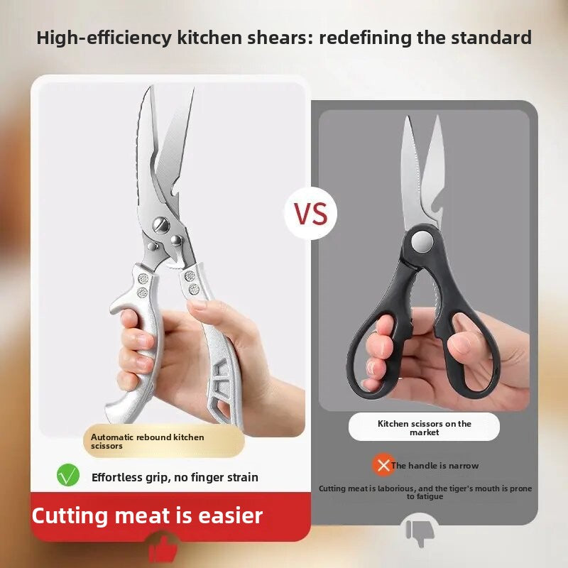 German Stainless Steel Kitchen Scissors for Poultry