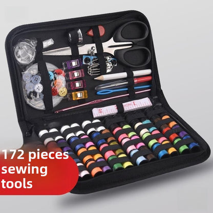 Portable Sewing Kit Box with Complete Tools