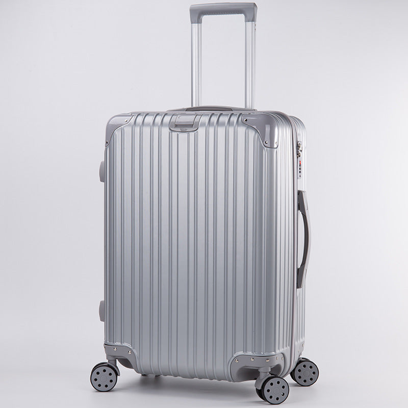 Luggage Suitcase with Aluminum Frame, Carry-On Suitcase, Trolley Suitcase, 20/24/ 28inch Three-Piece Set, Travel Suitcase, Password Lock Suitcase, Manufacturer Wholesale