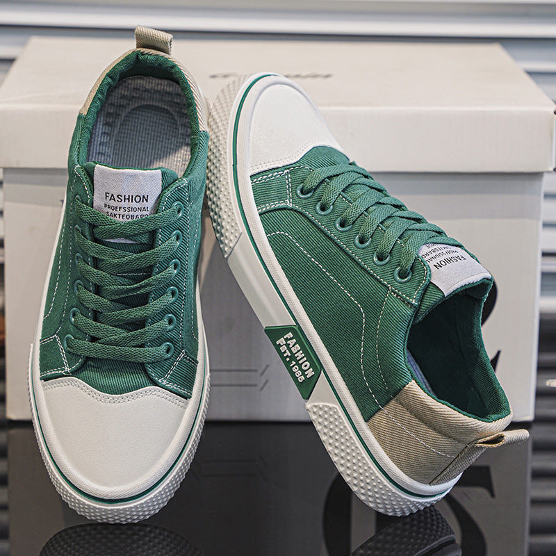 Men's Breathable Canvas Skate Shoes