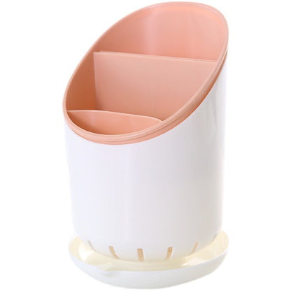 Kitchen Utensil Storage Box with Drainage