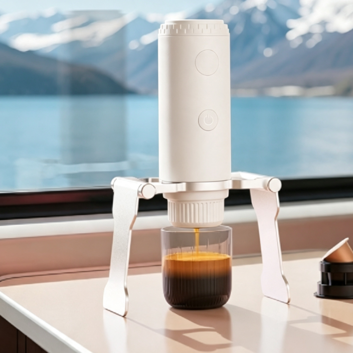 New USB-Charging Italian Espresso Machine