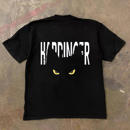 Oversized Cotton Graphic T-Shirt