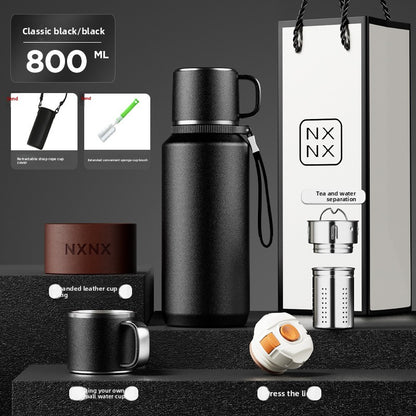 Stainless Steel Thermos Cup with Handle