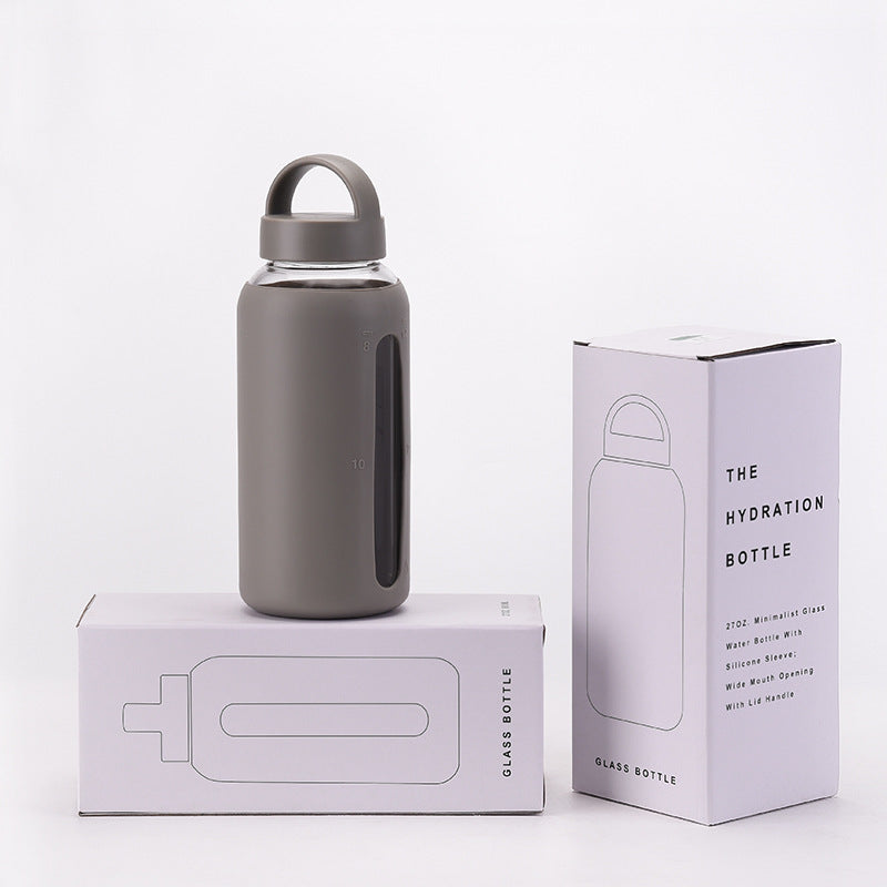800ml Glass Water Cup