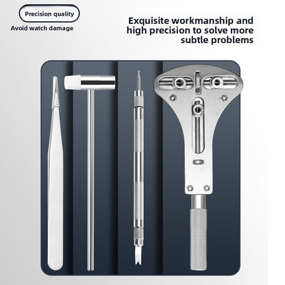 Professional Watch Repair Tool Set with Waterproof Paste