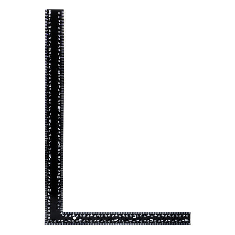 black steel ruler multifunctional combined angle ruler