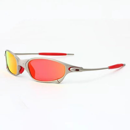 Metal Frame Polarized Sports Sunglasses