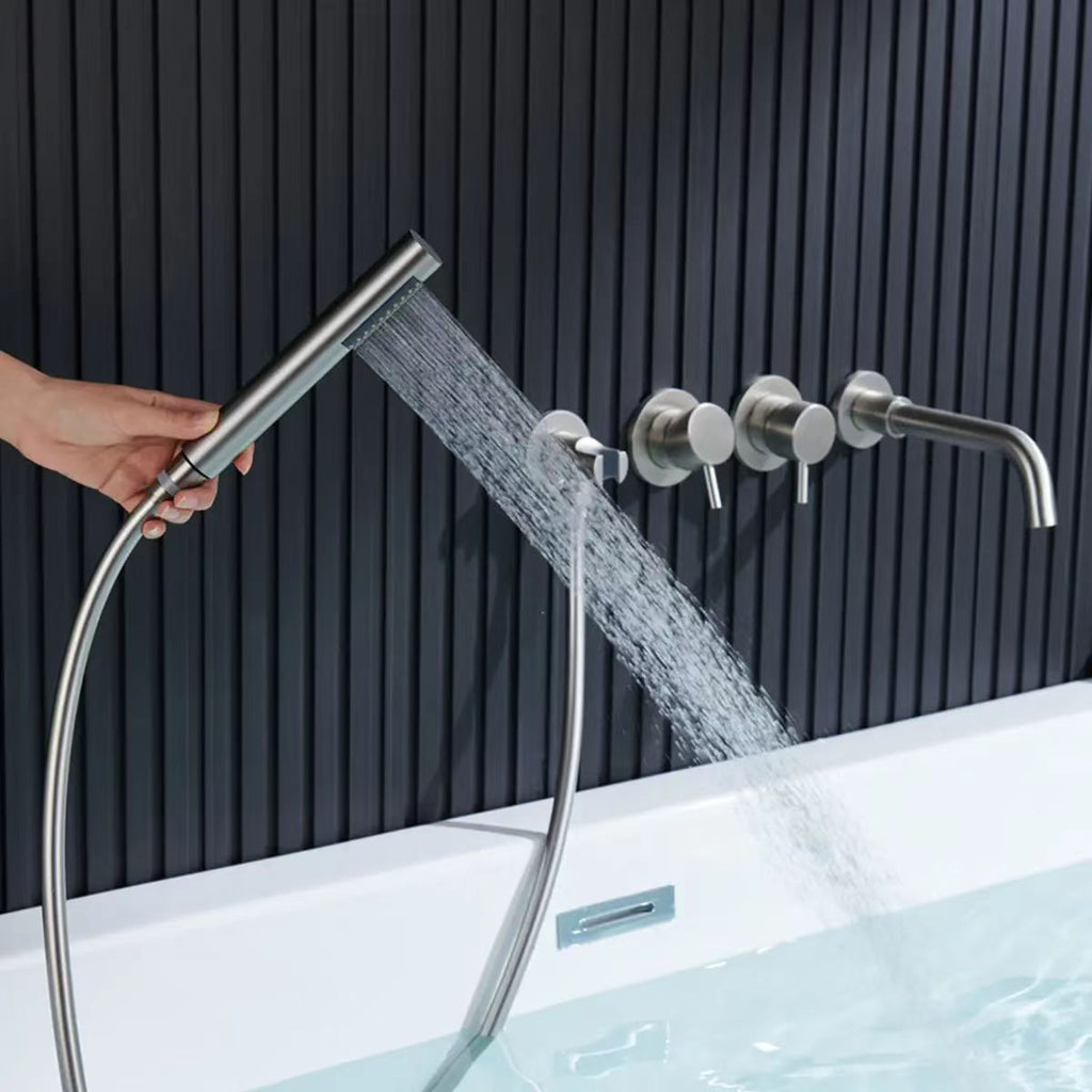 Wall Mounted Bathtub Faucet Set
