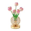 Tulip Crystal Table Night Light