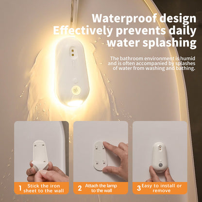 Smart Toilet UV Sterilization Lamp with RGB Lighting