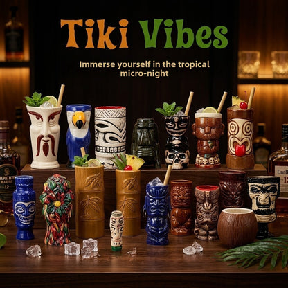 Creative Themed Ceramic Cocktail Cups