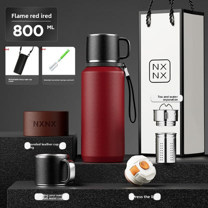 Stainless Steel Thermos Cup with Handle
