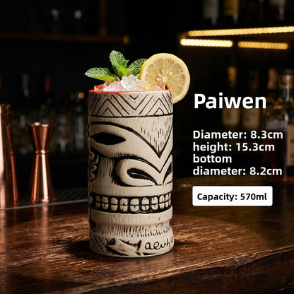 Creative Themed Ceramic Cocktail Cups