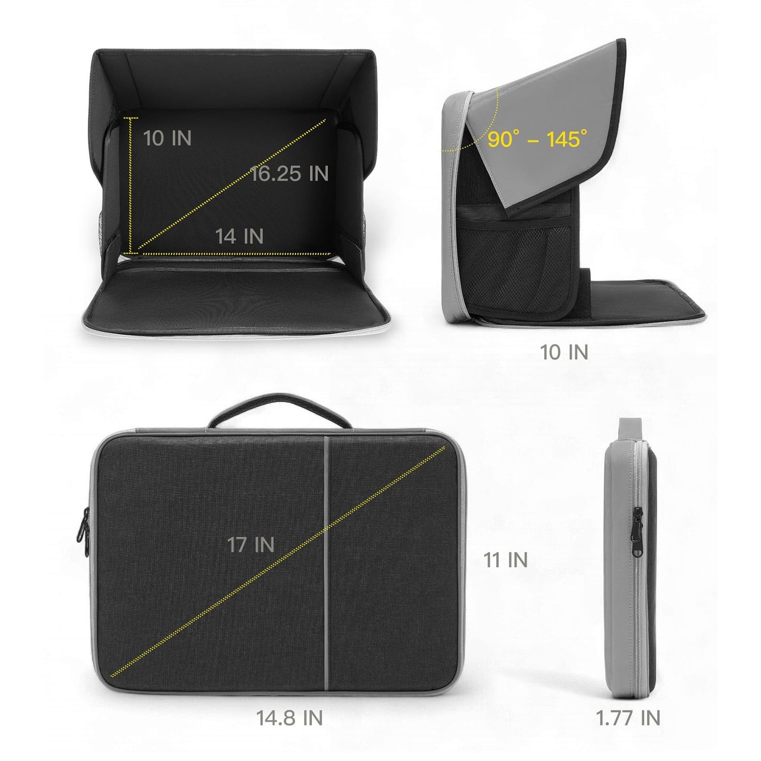 Foldable Laptop Sunshade Privacy Cover