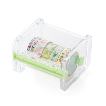 Multi-use tape holder tape cutter