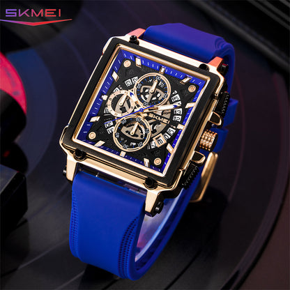 Square Mens Quartz Watch