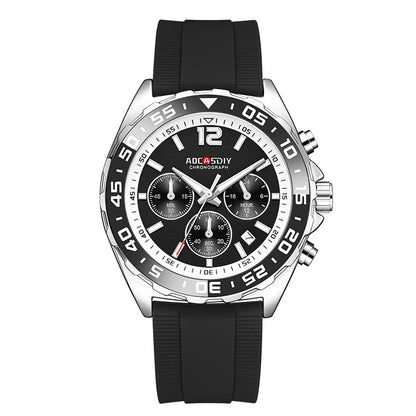 Mens Sports Quartz Watch with Luminous Display