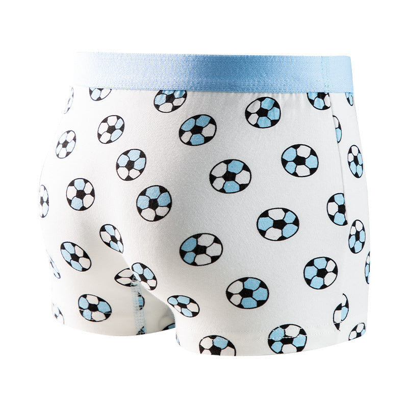 Boys Cotton Boxer Shorts Seamless Underwear