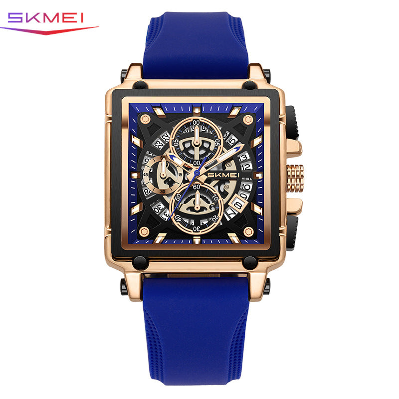 Square Mens Quartz Watch